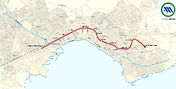 Thessaloniki Metro Map 2006